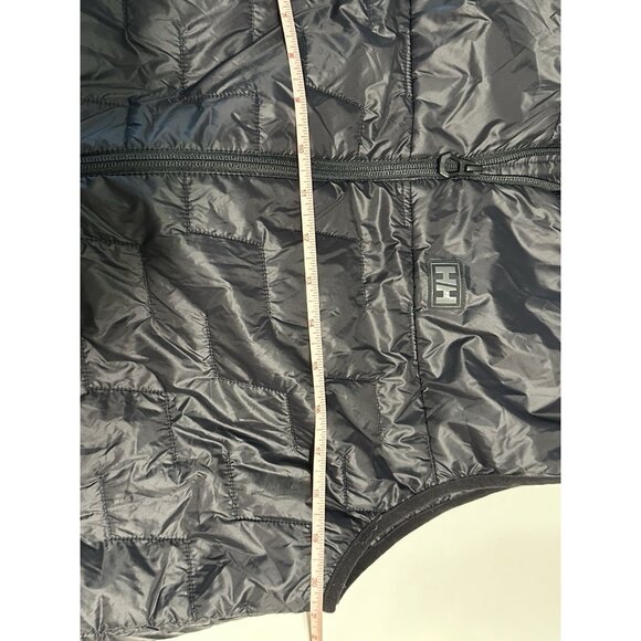 Helly Hansen LIFALOFT Insulator Vest Men MEDIUM Lightweight Quilted Black Puffer - Picture 4 of 8